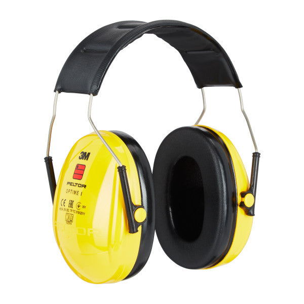 3M™ PELTOR™ Optime™ I Hearing Protectors, yellow, headband, H510A-401-GU