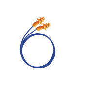 3M ™ 1271 Ohrstöpsel - wiederverwendbar mit Kabel - 1 Paar/Kissen -Pack - 50 Paare/Box | 1 externe Box mit 300 Paaren