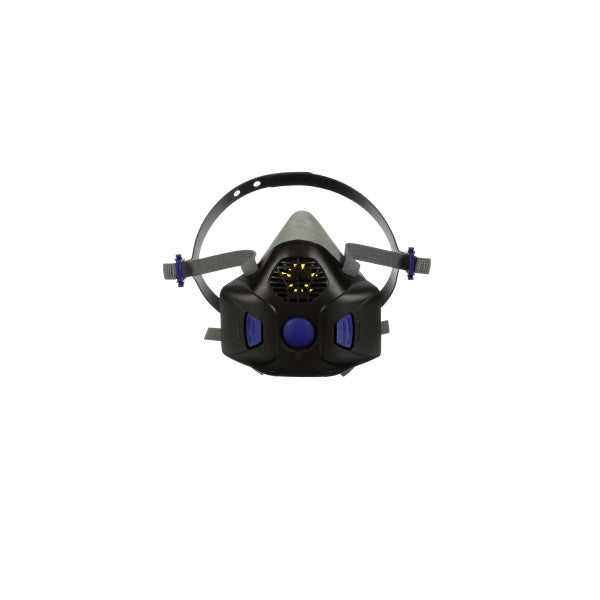 3M™ Secure Click™ Herbruikbaar halfgelaatsmasker met spraakmembraan, small, HF-801SD