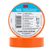 3M ™ TEMFLEX ™ Vinyl -Insolation Band 165 - Orange - 15 mm x 10 m | 1 Exagus von 100 Rollen