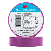 3M ™ TEMFLEX ™ Vinyl -Insolation Tape 165 - Lila - 19 mm x 20 m | 1 Stück