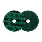 Scotch-Brite™ Precision Surface Conditioning-schijf - PN-DH - fijn - 100 mm x 16 mm - 25/binnenverpakking - 100 stuks/doos | 1 Overdoos van 100 Stuk