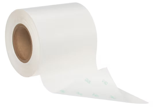3M™ Tamper Evident labelmateriaal 3812DSL, Wit, 152 mm x 508 m, 0.04 mm