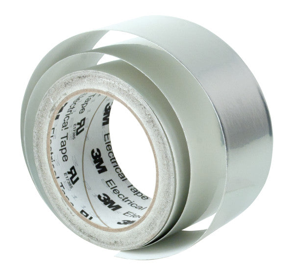 3M™ ET 1183 Koperfolie, glad, ingeblikt, met geleidende lijm, Blik, 584 mm x 16,5 m x 0,07 mm