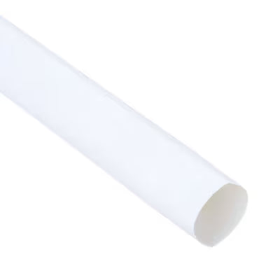 3M™ GTI 3000 Thin-walled Heat Shrink Tubing, White, 18/6 mm, 1 m