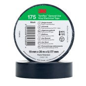 3M ™ TEMFLEX ™ Vinyl -Insolation Band 175 - Schwarz - 19 mm x 20 m | 1 Exagus von 100 Rollen
