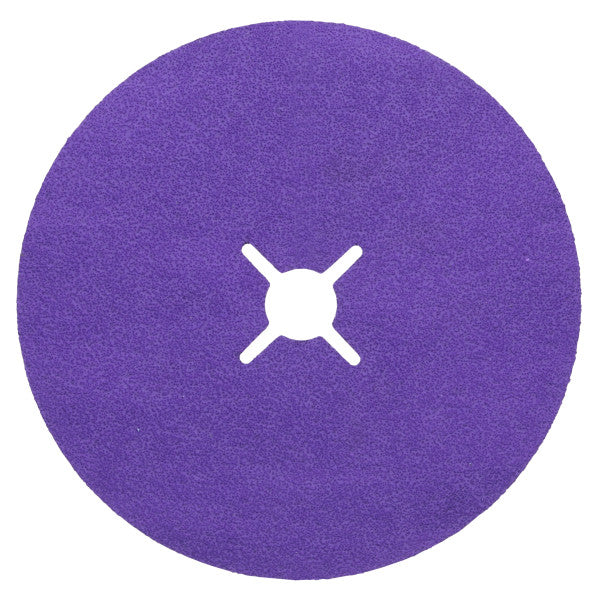 3M™ Cubitron™ 3 Fiberschijf 1187C, 60+, 180 mm x 22 mm, Slotted, 25/Bag, 100 ea/Case