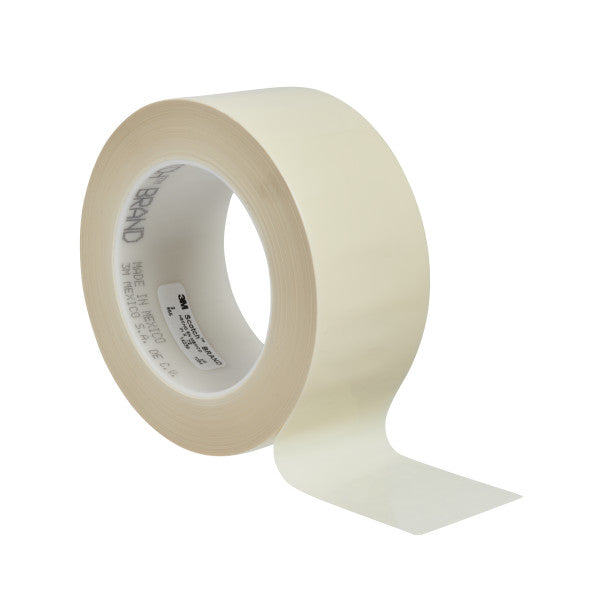 3M™ High Temperature Nylon Tape 855, White, 25 mm x 66 m