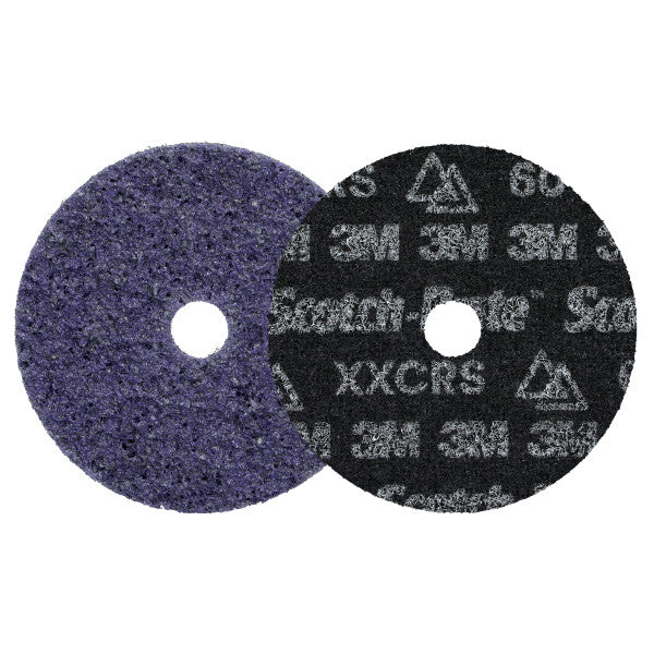 Scotch-Brite™ Precision Heavy Duty Surface Conditioning Disc, HD-DH, X-Extra Coarse 60+, 102 mm x 16 mm, 100 pcs/Case