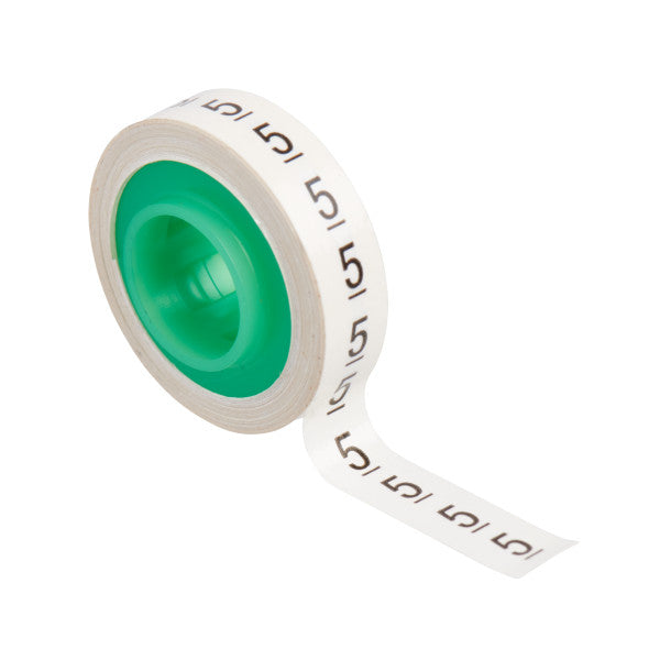 3M™ ScotchCode™ SDR-5 Kabelmarkering Navulrollen, Nummer "5", 3x Blisterverpakking
