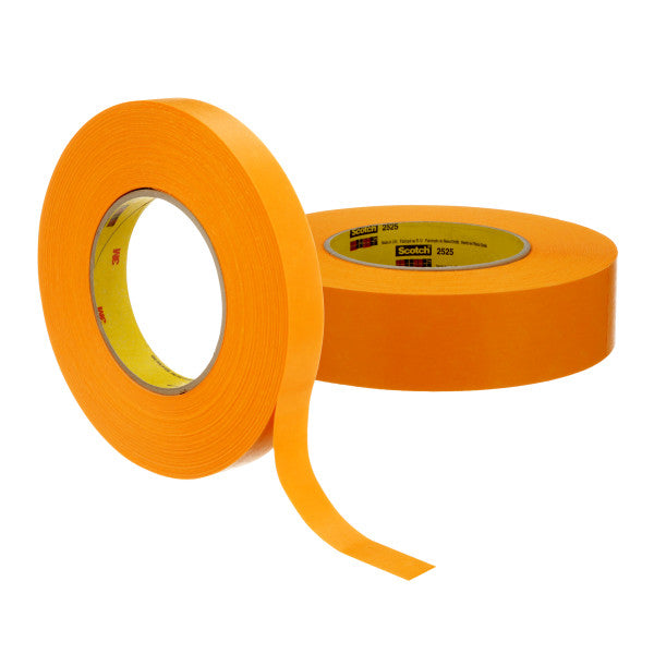 3M ™ Flachback Tape 2525 - Orange - 24 mm x 55 m | 1 Externe Box mit 36 ​​Rollen