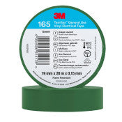 3M ™ TEMFLEX ™ Vinyl -Insolation Band 165 - Grün - 19 mm x 20 m | Rabattpalette und 6000 Stücke