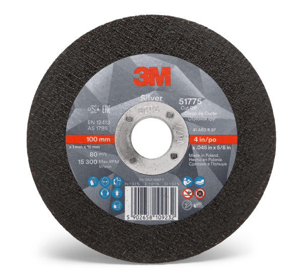 3M™ Silver Trennscheibe, T41, 100 mm x 1 mm x 16 mm