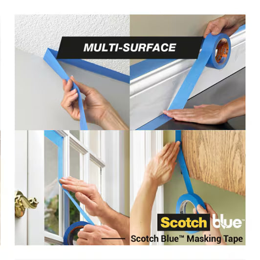 ScotchBlue™ Multi-oppervlak Afplaktape, 36 mm x 41 m, 4 Rollen/Verpakking, 100% PEFC, SGSCH-PEFC-COC-110078