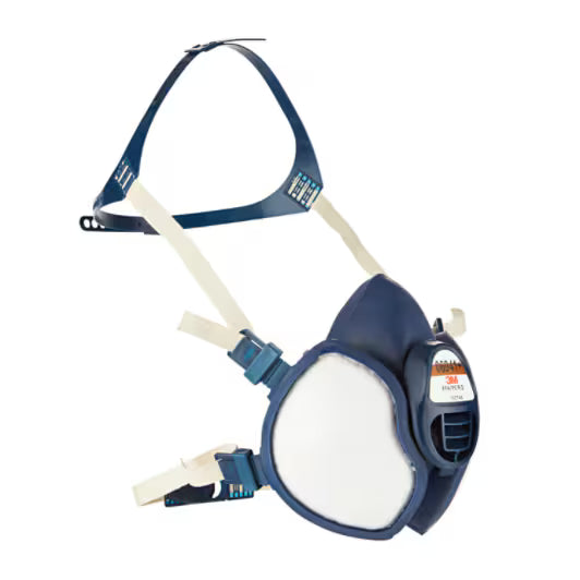 3M™ Maintenance-Free Reusable Half Face Mask, FFA1P2R RD Filters, 06941+