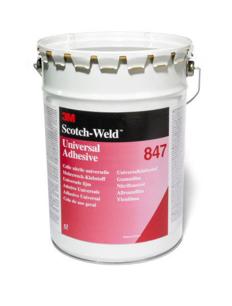 3M™ Hoogwaardige Nitrillijm voor Rubber en Pakkingen 847, Bruin, 5 L