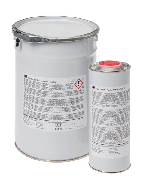 3M™ Scotchcast™ 894HF Polyurethane Liquid Resin, White, Part A+B, 7.4 kg