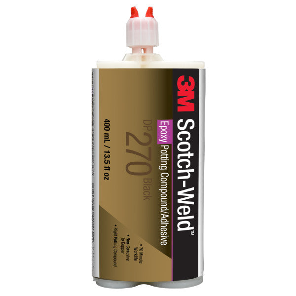 3M™ Scotch-Weld™ Epoxylijm DP270, Zwart, 400 ml