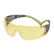 3M ™ SecureFit ™ 400 Sicherheitsbrillen - Schwarz/grüner Rahmen - Antikras/Anticonden - Bernsteinlinsen - SF403AS/AF -eu - 20/Box | 1 Übertreibung von 20 Stück