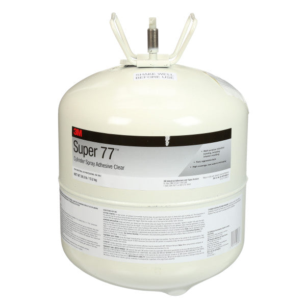 3M™ Super 77™ Universal Adhesive Spray Cylinder, Transparent, 13.2 kg