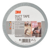 3M™ Economy Duct Tape 1900 - Zilver - 50 mm x 50 m | 1 stuks