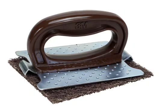 Scotch-Brite™ Bakplaatreiniger 82 pad, bruin, 140 mm x 114 mm