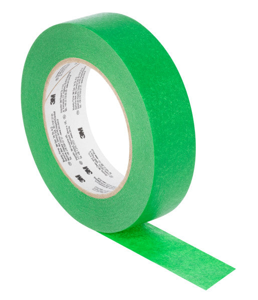 3M™ UV-bestendige maskeertape 2814, Groen, 30 mm x 50 m, 0.12 mm