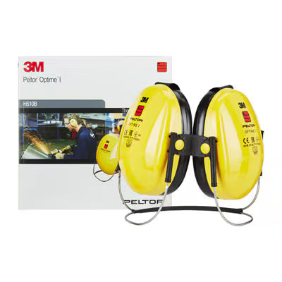 3M™ PELTOR™ Optime™ I Hearing Protectors, Yellow, Neckband, H510B-403-GU