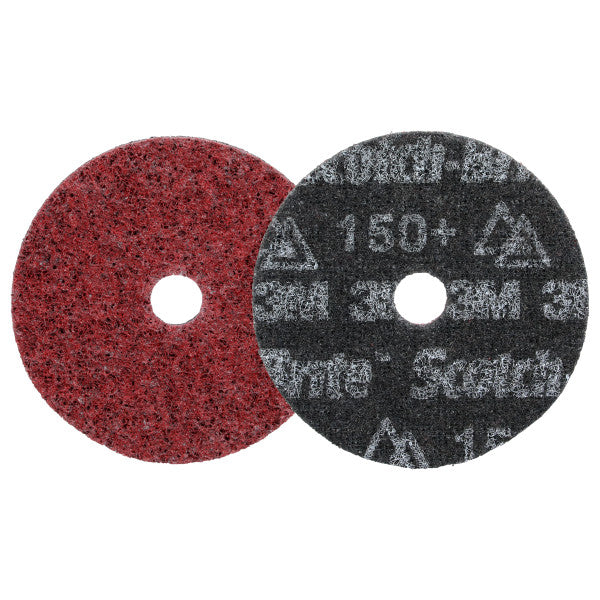 Scotch-Brite™ Precision Heavy Duty Surface Conditioning Disc, HD-DH, Medium 150+, 102 mm x 16 mm, 100 pcs/Case
