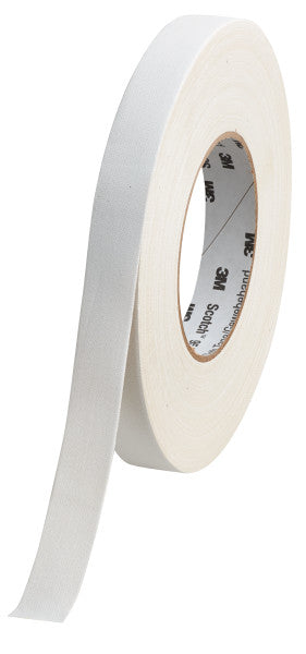 Scotch® 9545N Impregnated Textile Tape, White, 19 mm x 50 m, 0.3 mm