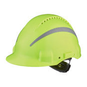 3M ™ Sicherheitshelm - Uvicator - Ratschenanpassung - Belüftung - Reflektieren - Plastik -Schweißband - Hi -viz - G3000NUV -r -GB | 1 Übertreibung von 20 Stück