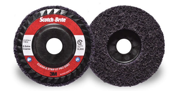 Scotch-Brite™ Clean and Strip Disc XT-RD Pro, 125 mm x 22 mm, S XCRS