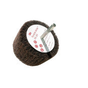 Scotch-Brite™ Cut & Polish Lamellenborstel op stift PF-ZS - 100 mm x 45 mm x 6 mm - A VFN | 1 Overdoos van 10 Stuk
