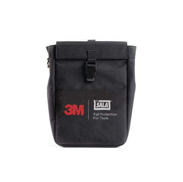 3M™ DBI-SALA® Tool Fall Protection, Tool Pouch with D-Ring, Canvas, Black, 1500124
