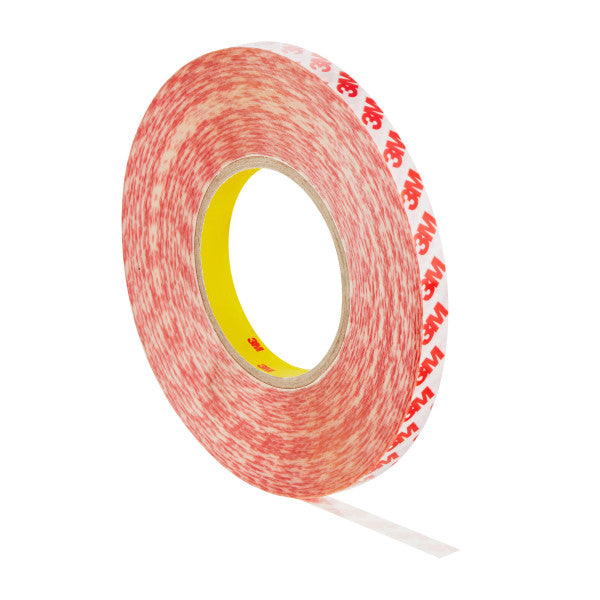 3M™ Doppelseitiges Klebeband GPT-020F, Transparent, 12 mm x 50 m, 0,2 mm