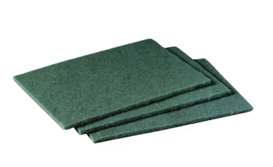 Scotch-Brite™ Schuurpads voor Algemeen Gebruik 96, Groen, 100 mm x 10 m, 9 Rol/Doos