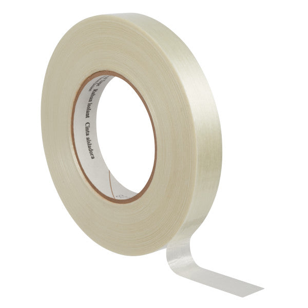 3M™ ET 45 Polyester Tape, glasvezel versterkt, Transparant, 19 mm x 55 m x 0,2 mm