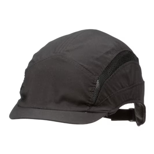 3M™ First Base™ 3 Bump Cap 2030609, Classic, Black, Micro-Vent, 25 mm, Custom