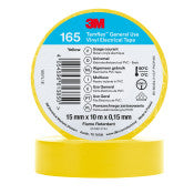 3M ™ TEMFLEX ™ VINYL -CRADE 165 - Gelb - 15 mm x 10 m | Rabattpalette A 10800 Stücke