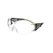 3M ™ SecureFit ™ 400 Sicherheitslesebrille - Schwarz/grüner Rahmen - Antikras/Anticonden - Clear +2,5 Objektive - SF425As/AF -eu - 20/Box | 1 Stück