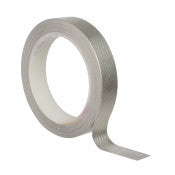 3M™ ET 1345 Koperfolie - reliëf - ingeblikt - met niet-geleidende lijm - Blik - 25 mm x 16,5 m x 0,1 mm | 1 Overdoos van 9 Rol