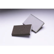 3M ™ Hi -Flex -Skuring -Schwamm glatt 2 -Seiten - 125 mm x 98 mm x 13 mm - Med | 1 Anzug von 24 Stück