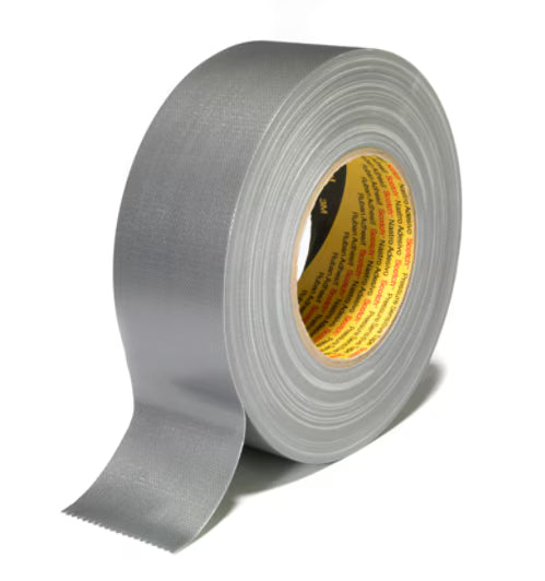 3M™ Extra Heavy Duty Duct Tape 389, Black, 100 mm x 50 m, 0.26 mm
