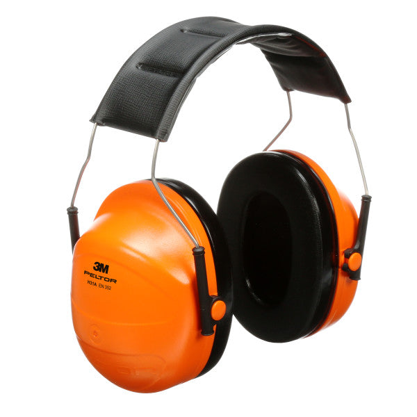 3M™ PELTOR™ Gehörschutzkapseln, orange, Kopfbügel, H31A 300