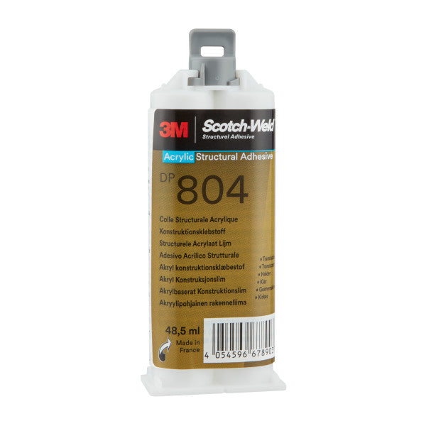 3M™ Scotch-Weld™ Structurele Acrylaatlijm DP804, Transparant, 48.5 ml