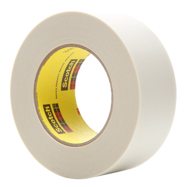3M™ Glasvezelversterkte Tape 361, Wit, 25 mm x 55 m, 0.17 mm, individueel ingepakt, handig verpakt