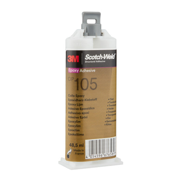 3M™ Scotch-Weld™ Epoxylijm DP105, Transparant, 48.5 ml