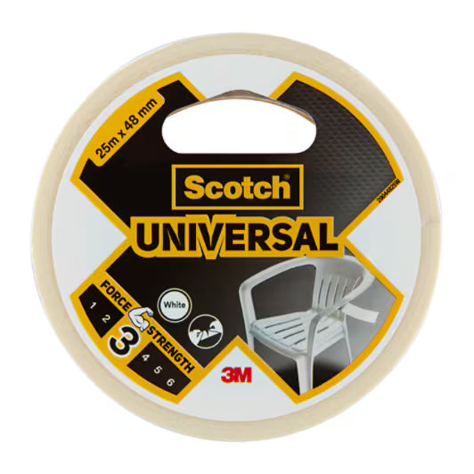 Scotch® Duct Tape White 25m x 48mm