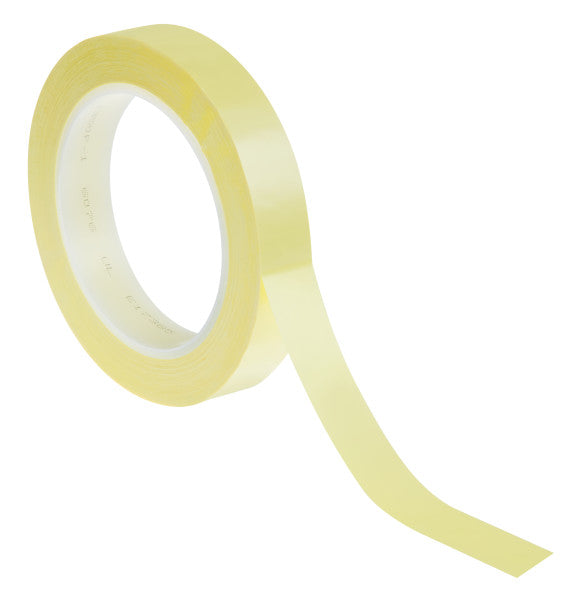 3M™ Isolatietape van polyesterfolie 1350F, 1350F-1, Gel, 19 mm x 66 m x 0.06 mm, kunststof kern
