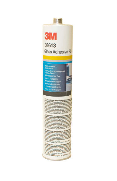 3M™ Urethaan voorruitlijm, Fast Cure, Zwart, 310 ml patroon, 08613